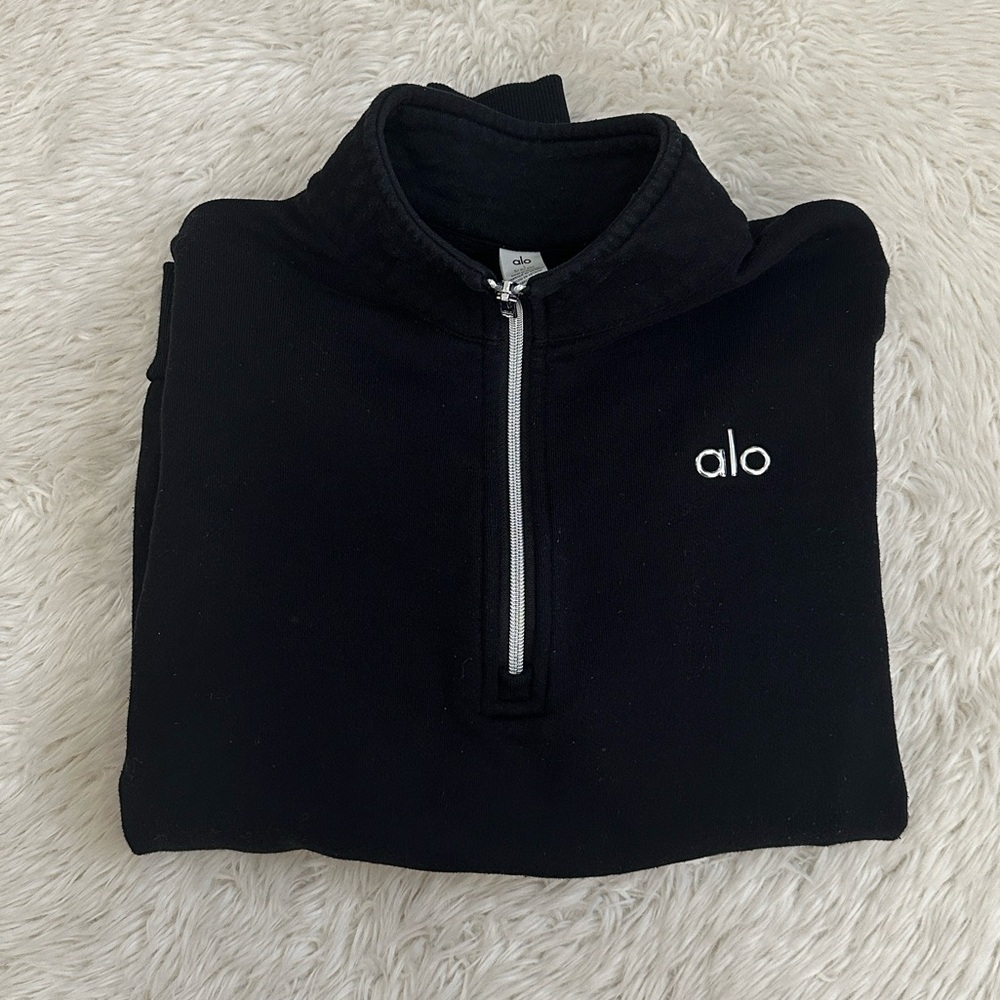 ALO Yoga Acolade Quarter zip & Jogger Set - Picture 2 of 10